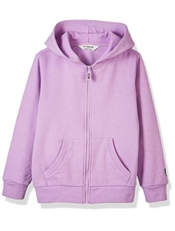 Kids Soft Brushed Fleece Zip-Up Hooded Sweatshirt Hoodie for Boys or Girls 4-12 Years