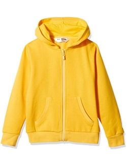 Kids Soft Brushed Fleece Zip-Up Hooded Sweatshirt Hoodie for Boys or Girls 4-12 Years