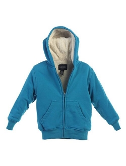 Boys Zip Up Fleece Hoodie Jacket