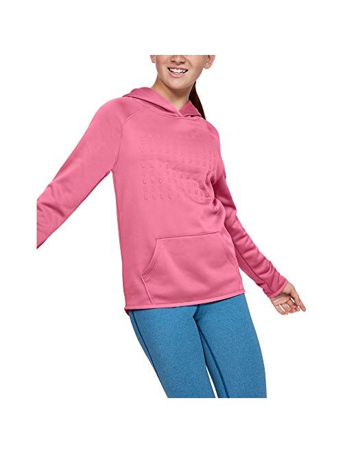 Under Armour Girls Armour Fleece Logo Hoodie