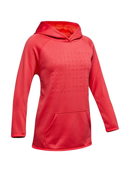 Under Armour Girls Armour Fleece Logo Hoodie