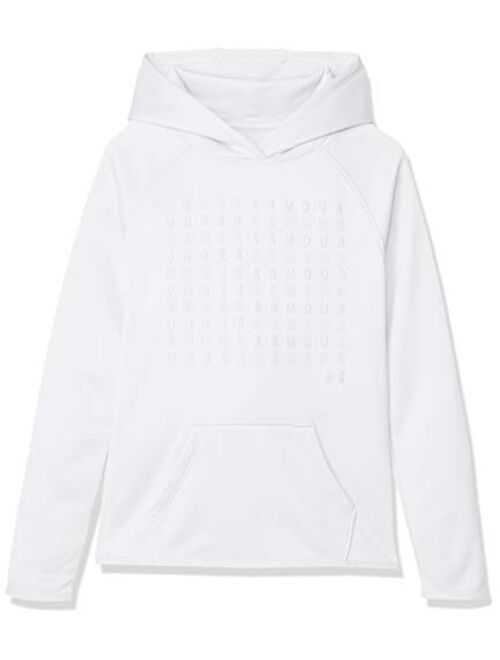 Under Armour Girls Armour Fleece Logo Hoodie