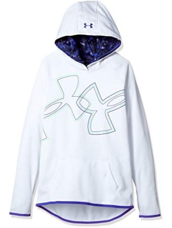 Girls Armour Fleece Dl Logo Hoodie