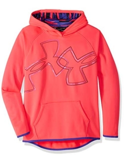 Girls Armour Fleece Dl Logo Hoodie