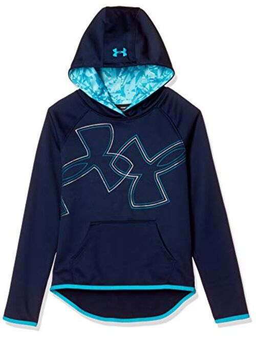 Under Armour Girls Armour Fleece Dl Logo Hoodie