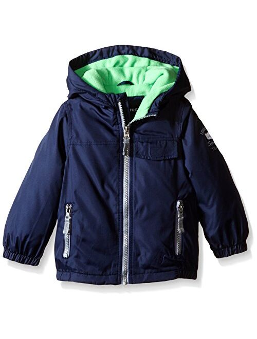 LONDON FOG Boys' Fleece Lined Windbreaker Jacket