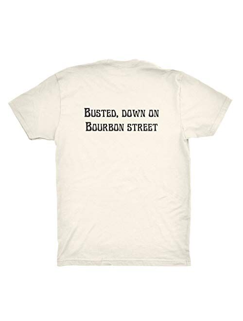 ZJ Designs Jerry Garcia Mugshot T-Shirt Grateful Busted on Bourbon Street