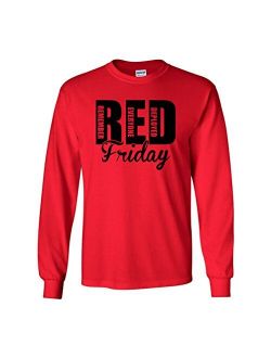 RED Friday Remember Everyone Deployed Long Sleeve T-Shirt