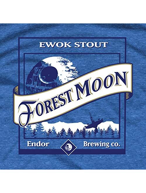 Guerrilla Tees Forest Moon Ewok Stout Funny Beer Shirt