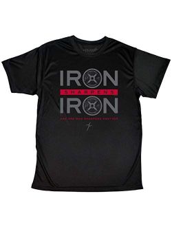 Kerusso Men's Iron Sharpens Iron T-Shirt - Black -