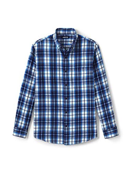 Lands' End Traditional Fit Flagship Flannel Shirt