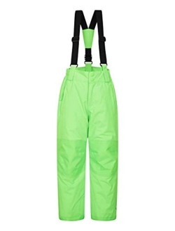 Mountain Warehouse Raptor Kids Snow Ski Pants - Detachable Suspenders