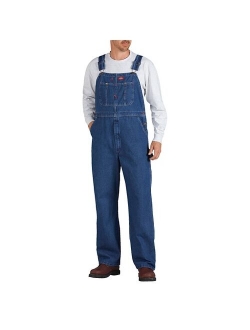 Men's Stonewashed Denim Bib Overall