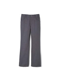 Girls' Pull-on Twill Pant (Standard & Plus)