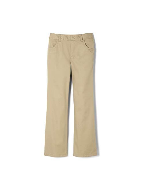 French Toast Girls' Pull-on Twill Pant (Standard & Plus)