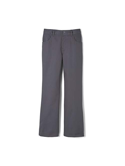 French Toast Girls' Pull-on Twill Pant (Standard & Plus)