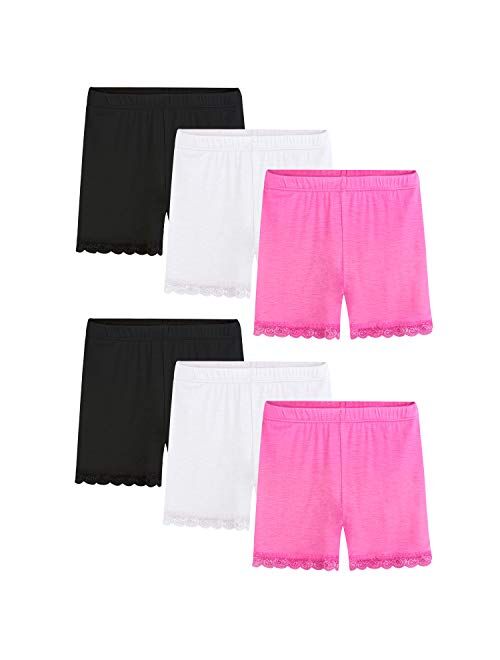 BOOPH Lace Bike Short Girls Dance Undershorts Underwear for Play or Underdress