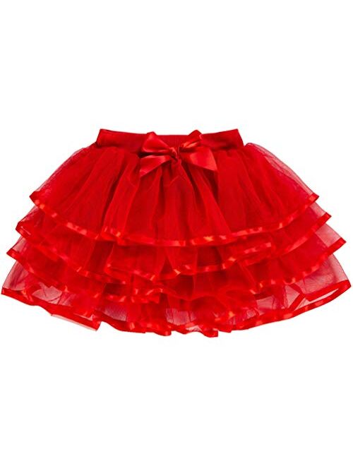 Tortoise & Rabbit Little Girls and Big Girls Tulle Tutu Skirt