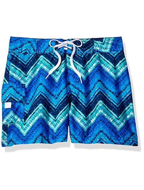 Kanu Surf Girls' Sassy UPF 50+ Quick Dry Beach Coverup Boardshort