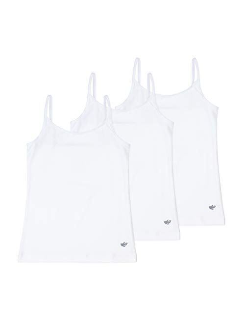 Lucky & Me | Emma Girls Camisoles | Longer Length w/Adjustable Straps | Tagless | Wear on Its Own Or Layering Top | 3-Pack