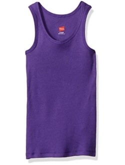 Little Girls' Ribbed Tank Top (Pack of 3)