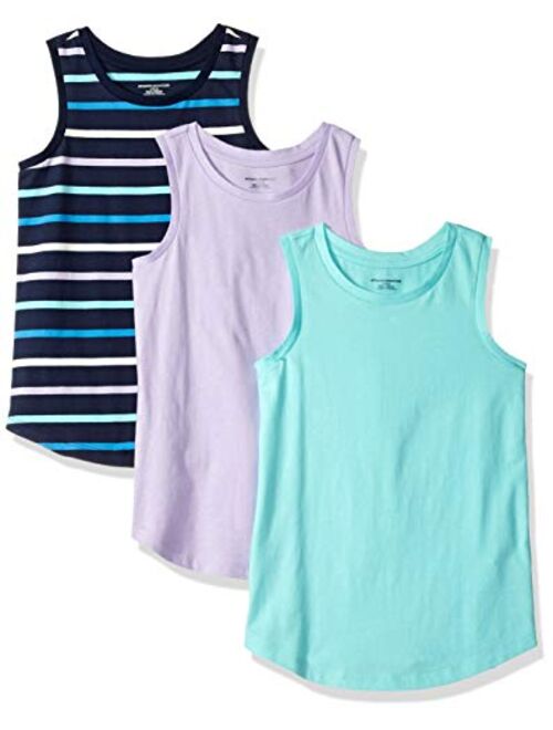 Amazon Essentials Girl's 3-Pack Tank Top