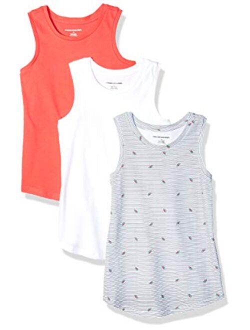 Amazon Essentials Girl's 3-Pack Tank Top