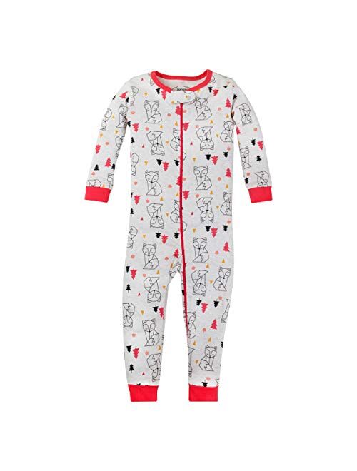 Organic Baby Girl, Boy, Unisex Footed or Footless Stretchie Pajamas, Sleepwear