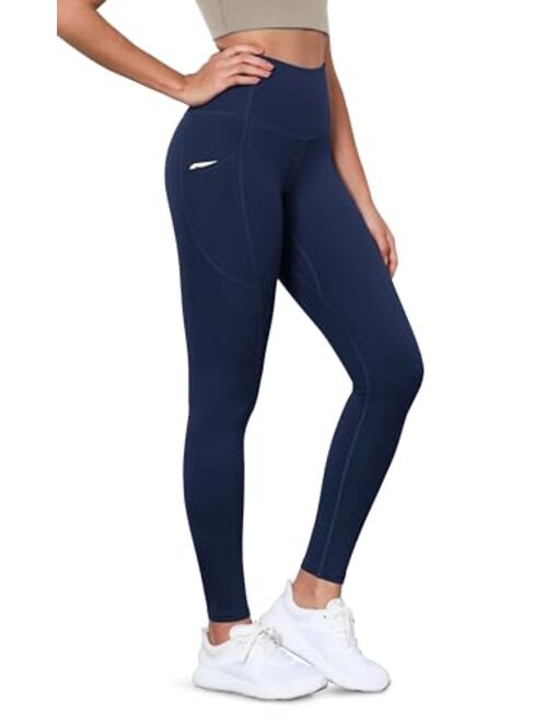 ODODOS Out Pocket High Waist Yoga Pants Pocket Workout Yoga Pant