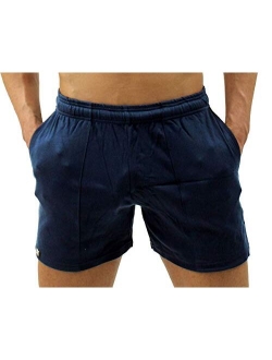 LOBBO French Terry Men's Workout Short Gym Shorts