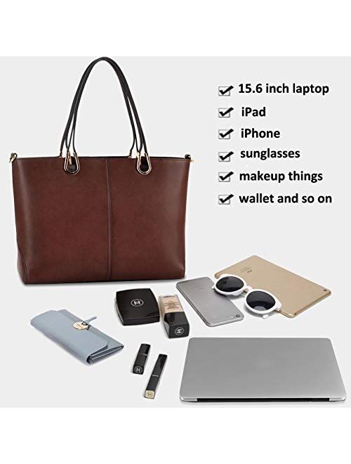 Laptop Bag,15.6 Inch Business Work Laptop Tote Bag,Casual Laptop Bag for Women