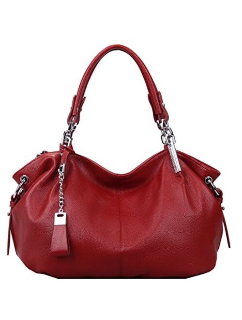 On Clearance Sale Heshe Womens Leather Handbags Ladies Purse Tote Bag Top Handle Bag Shoulder Bag Cross Body Bag