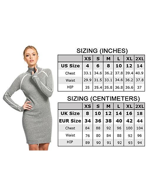 Citizen Cashmere Turtleneck Dress - 100% Cashmere