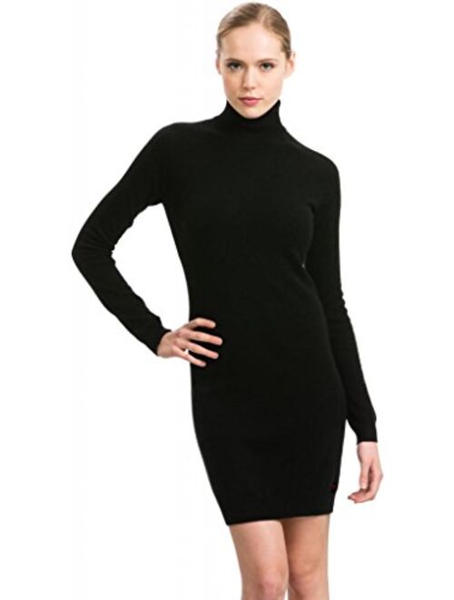 Citizen Cashmere Turtleneck Dress - 100% Cashmere