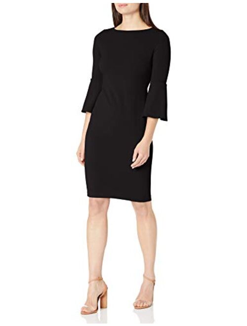 Calvin Klein Women's Peplum Sheath Dress