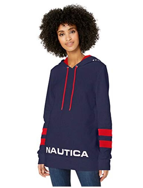 Nautica Women's Classic Supersoft 100% Cotton Pullover Hoodie