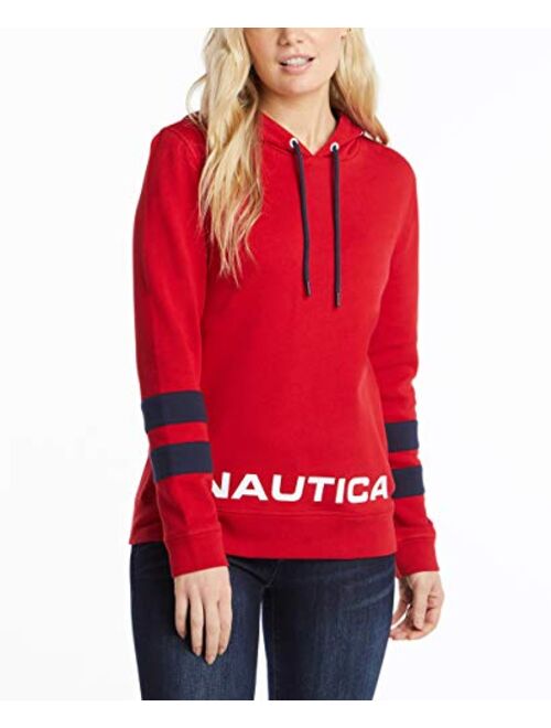 Nautica Women's Classic Supersoft 100% Cotton Pullover Hoodie