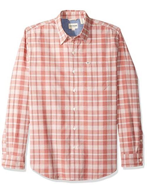 Dockers Men's Long Sleeve Original Washed Shirt