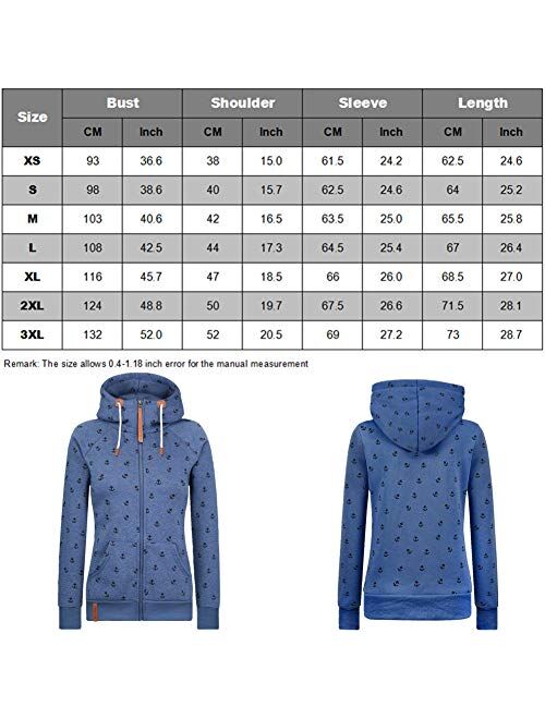 Newbestyle Womens Hoodies Hooded Jersey Jackets Oblique Zipper Fleece Jumper Sweatshirt