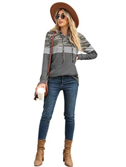 BTFBM Women Fashion Color-Block Plaid Print Warm Fleece Long Sleeve Sweatshirt Zipper Sherpa Pocket Pullover Jacket Tops