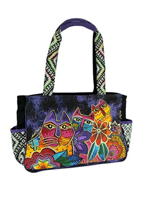 Laurel Burch Laurel's Garden Medium Tote Handbag