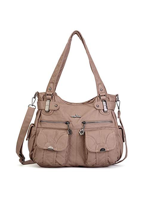 Angel Kiss Angelkiss Women Top Handle Satchel Handbags Purse Shoulder Bag