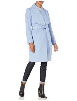 Women's Slick Wool wrap Coat