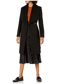 Women's Slick Wool wrap Coat