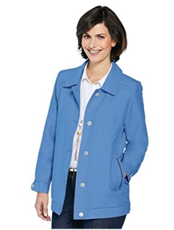 Chums Ladies Womens Blouson Style Lightweight Jacket Coat with Piping