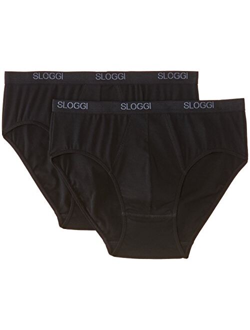 Sloggi Men's 2 Pack Basic Midi Brief