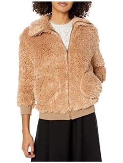 Women's Teddy Bomber Jacket