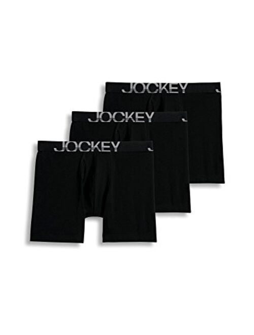 Jockey Men's Underwear ActiveStretch Midway Brief - 3 Pack