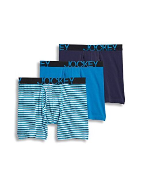 Jockey Men's Underwear ActiveStretch Midway Brief - 3 Pack