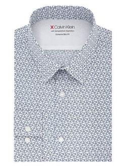 Men's Dress Shirt Xtreme Slim Fit-Thermal Stretch Print